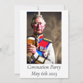Invitation du Coronation Party (Devant)