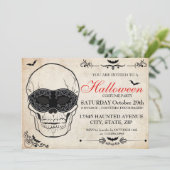 Invitation du Costume d'Halloween (Debout devant)