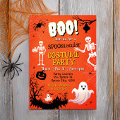 Invitation du Costume d'Halloween
