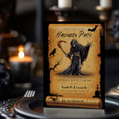 Invitation du Costume d'Halloween