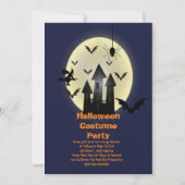 Invitation du costume d'Halloween (Devant)