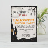 Invitation du Costume d'Halloween (Debout devant)