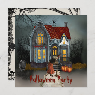 Invitation du Costume Halloween