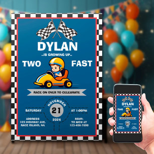 Invitation du coureur du 2e anniversaire