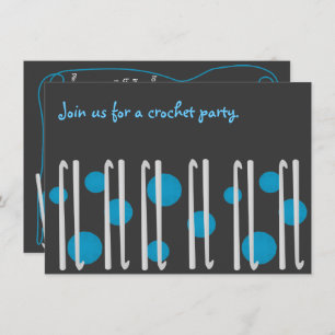 Invitation du Crochet Party