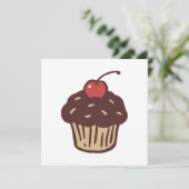 Invitation du Cupcake Party (Debout devant)