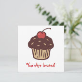 Invitation du Cupcake Party (Debout devant)