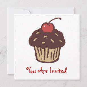 Invitation du Cupcake Party