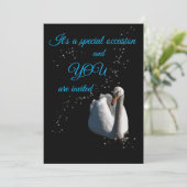 Invitation du cygne blanc (Debout devant)