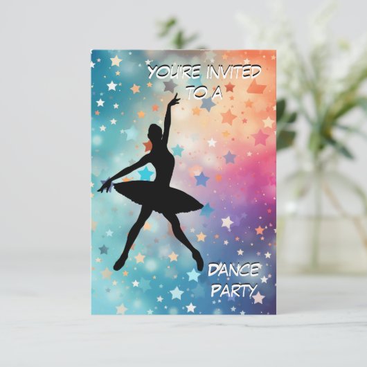 Invitation du Dance Party (Debout devant)