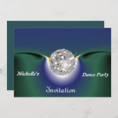 Invitation du Dance Party (Devant / Derrière)