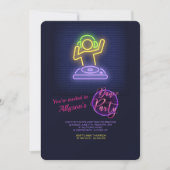 Invitation du Dance Party (Devant)