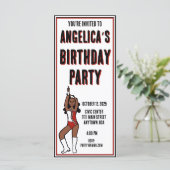 Invitation du Dancer Party Red White #1 (Debout devant)