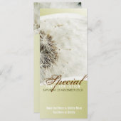 Invitation du Dandelion Special Party (Devant / Derrière)