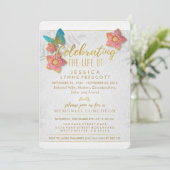 Invitation du déjeuner de la fête du papillon de v (Debout devant)