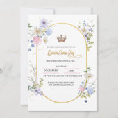 Invitation du déjeuner de la Reine (Devant)