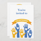 Invitation du déjeuner de reconnaissance des bénév (Devant / Derrière)