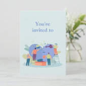 Invitation du déjeuner de reconnaissance des bénév (Debout devant)