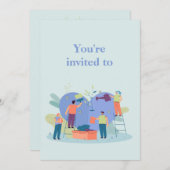 Invitation du déjeuner de reconnaissance des bénév (Devant / Derrière)