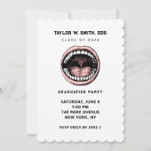 Invitation du Dentist Gradust Party (Devant)