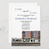 Invitation du dépôt de train de Berwyn (Devant / Derrière)