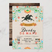 Invitation du Derby de Mayo (Devant / Derrière)