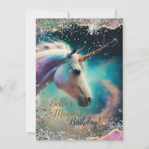 Invitation du Design Party Unicorn