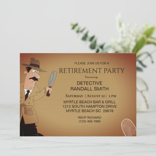 Invitation du détachement de retraite (Debout devant)