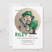 Invitation du détective Sherlock (Devant)