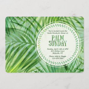 Invitation du dimanche de Palm