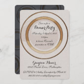 Invitation du dîner (Devant / Derrière)