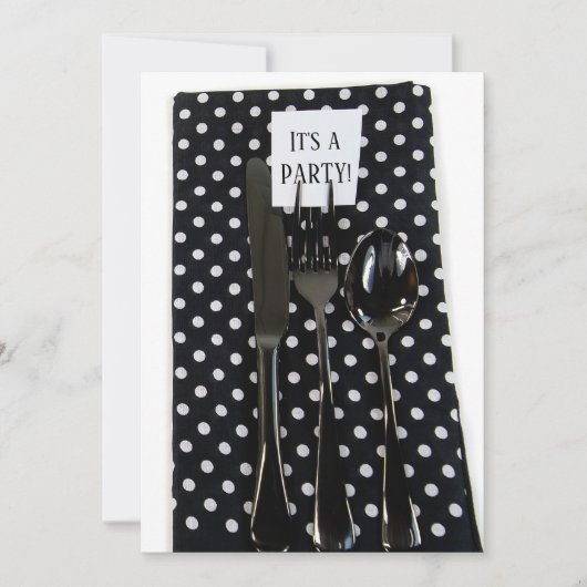 Invitation du dîner (Devant)