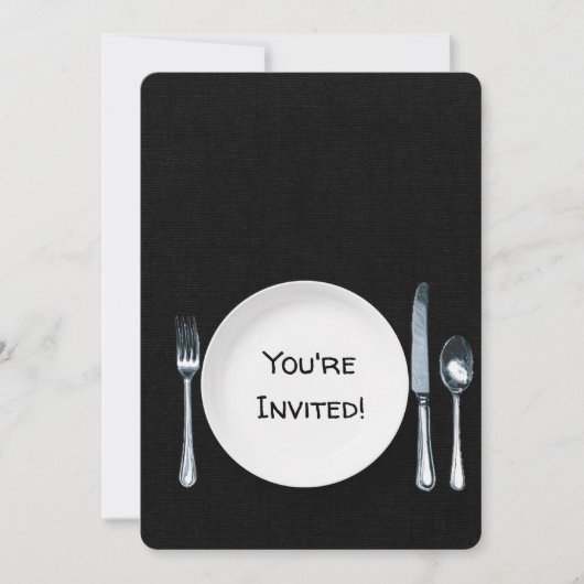 Invitation du dîner (Devant)