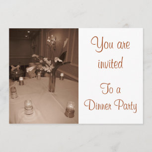 Invitation du dîner