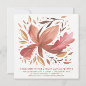 INVITATION DU DÎNER AMICAL| FOLIERS JOYEUX (Devant)