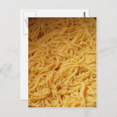 Invitation du dîner de nuit de pâtes (Devant / Derrière)