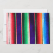 Invitation du dîner de répétition de Fiesta (Dos)