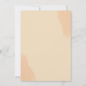 Invitation Du Dîner De Thanksgiving (Dos)