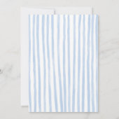 Invitation du dîner Décontracté Costal (Dos)