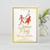 Invitation du Divorce Party (Debout devant)