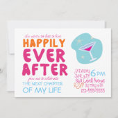 Invitation du Divorce Party (Devant)