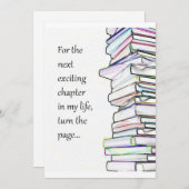 Invitation du Divorce Party de chapitre suivant (Devant / Derrière)