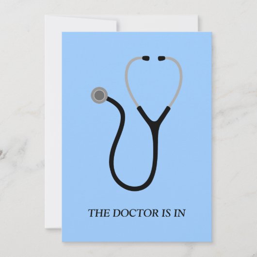 Invitation du Docteur Graduation Party (Devant)