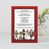 Invitation du DraculaMonster Halloween Bash Party  (Debout devant)