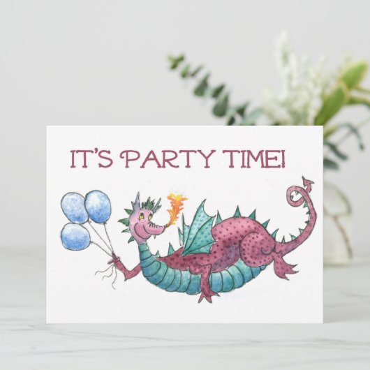 Invitation du Dragon Party (Debout devant)