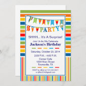 Invitation du drapeau (Devant / Derrière)