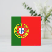 Invitation du drapeau portugais (Debout devant)