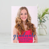 Invitation du Faire-part de la photographie (Debout devant)