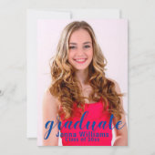 Invitation du Faire-part de la photographie (Devant)