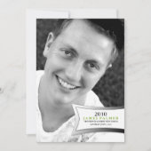 invitation du faire-part | de l'obtention du (Devant)